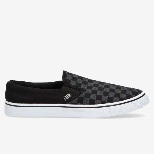 Zapatillas Lona Negras Mujer Up