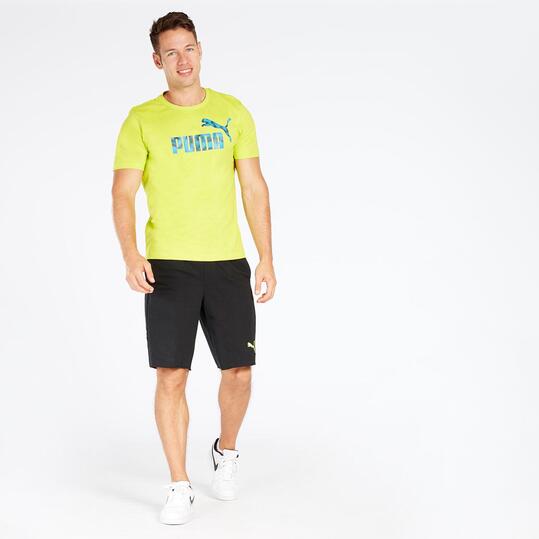 Camiseta Verde Hombre Puma Hero