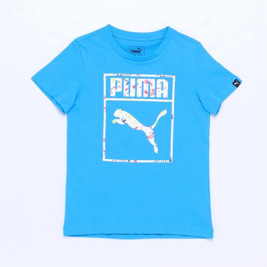 PUMA Camiseta Azul Niño ( 8-16)