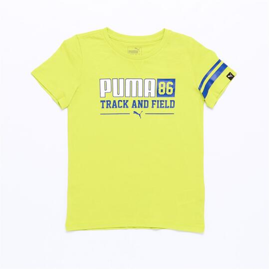 PUMA Camiseta Verde Niño (8-16)