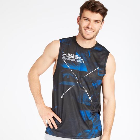 Camiseta Sin Mangas Hargus Gris Hombre