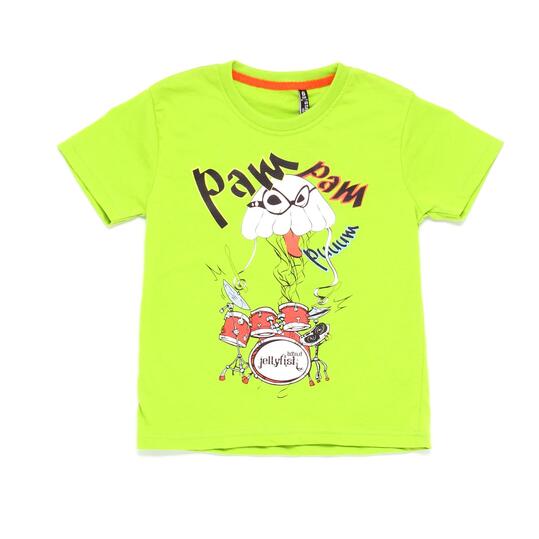 Camiseta SILVER STAMPS Verde Niño (2-8)