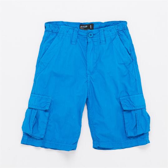 Bermuda Silver Blacktop Azul Niño (2-8)