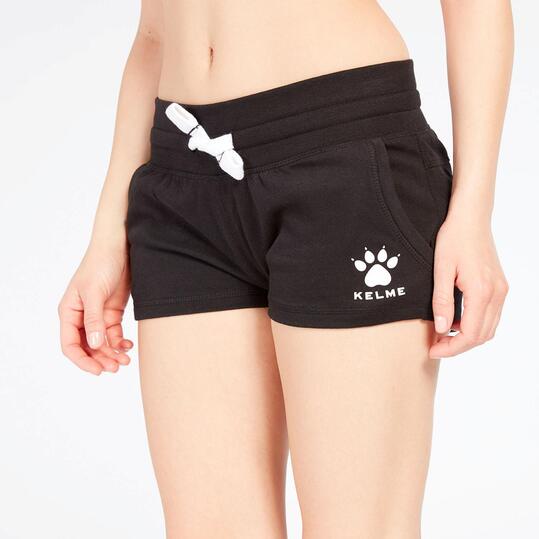 Pantalón Corto KELME Negro Mujer