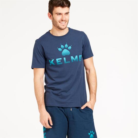 KELME Camiseta Manga Corta Marino Hombre