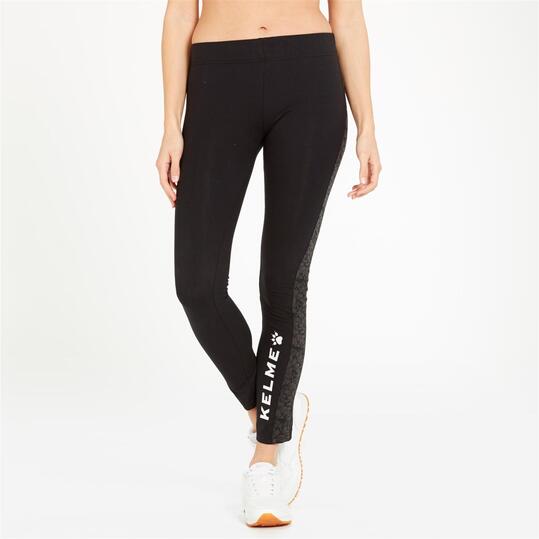 KELME Malla Larga Tobillera Negra Mujer