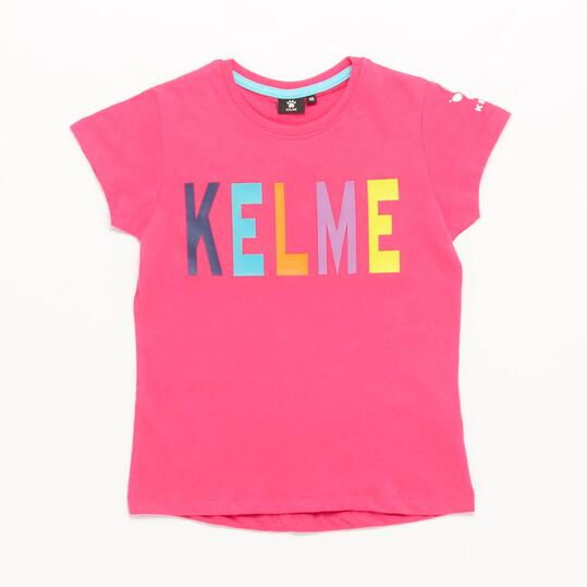 Camiseta KELME Fucsia Niña (10-16)