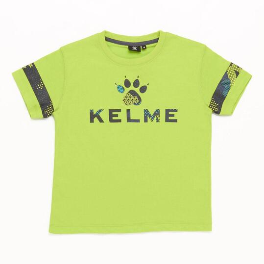 Camiseta KELME Verde Niño (2-8)