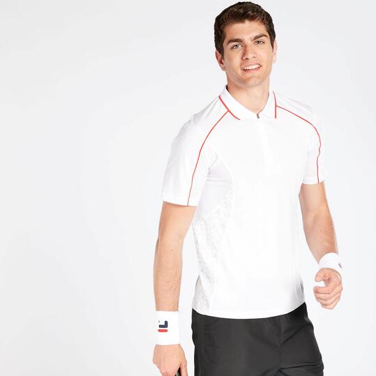 Polo Padel Blanco Hombre Proton