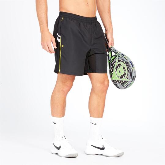 Pantalón Corto Tenis PROTON COMBI Hombre Negro