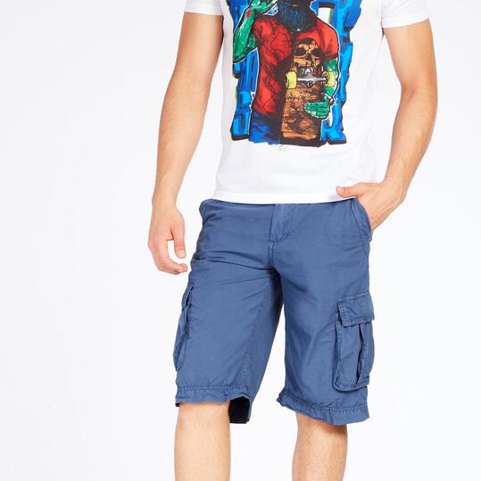 Bermudas Azul Silver Tropic Hombre