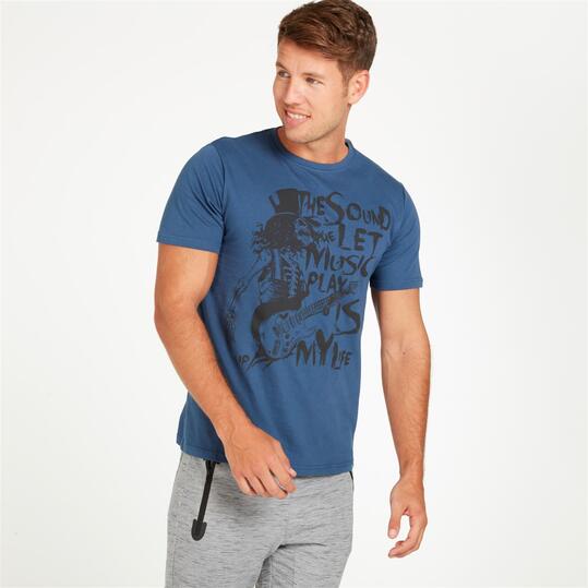 Camiseta UP STAMPS Denim Hombre