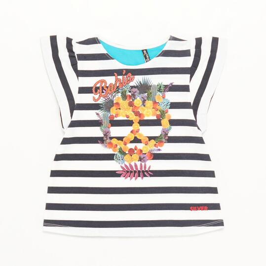 Camiseta Niña Silver Culture Blanco Marino