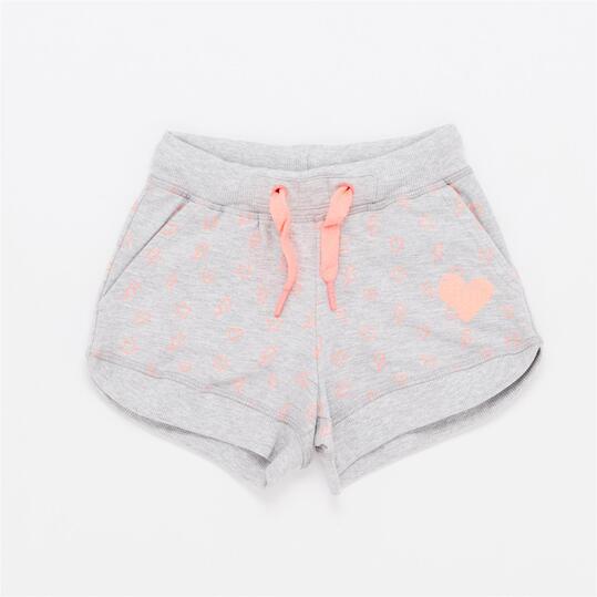 Pantalón Corto SILVER HIP HOP Gris Niña (2-8)
