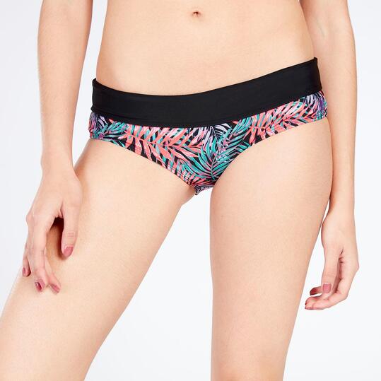Braga Bikini Cintura Alta Tropical UP STAMPS