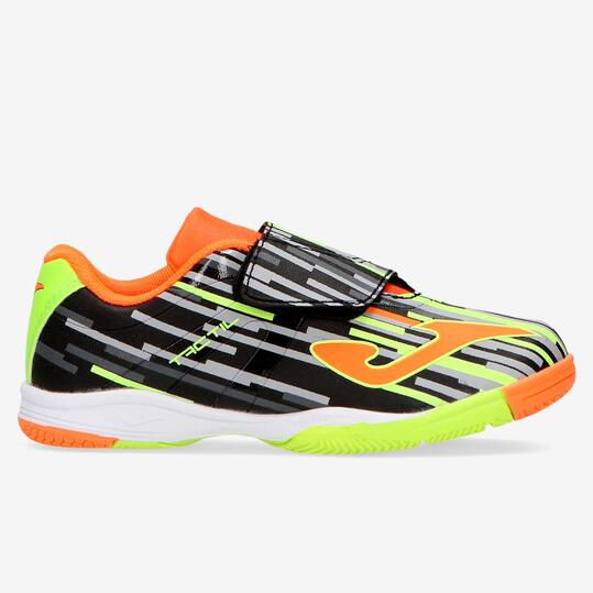 JOMA TACTIL Botas Fútbol Sala Negro Niño (28-35) + Balón