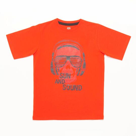 Camiseta Roja Niño Up