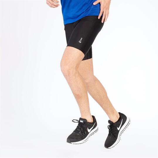 Malla Running Corta IPSO Negra Hombre