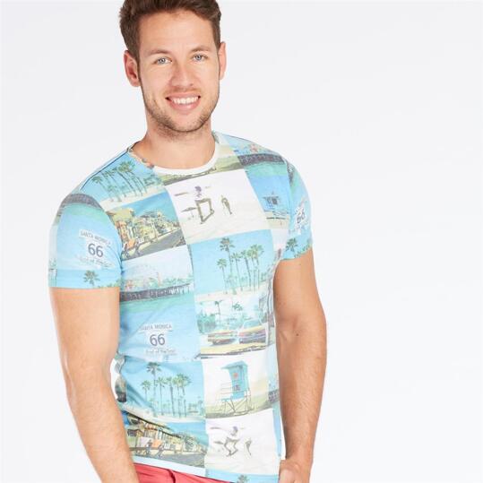 Camiseta Estampada TRUNK&ROOTS Hombre