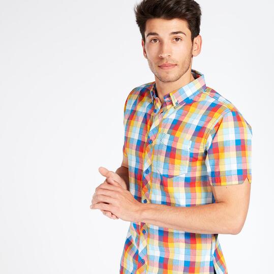 Camisa Cuadros TRUNK&ROOTS Multicolor Hombre