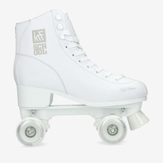 Patines KRAFWIN ROLLER SCHOOL Blanco Unisex