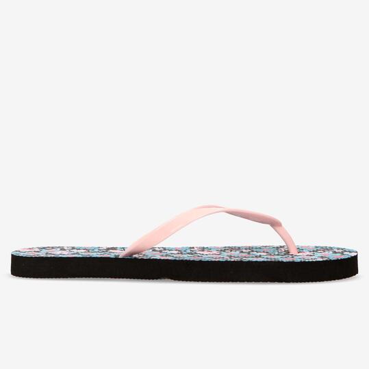Chanclas Playa Up Estampado Floral Mujer