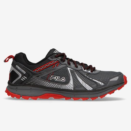 FILA TKO 3.0 Zapatillas Trail Negro Rojo Hombre