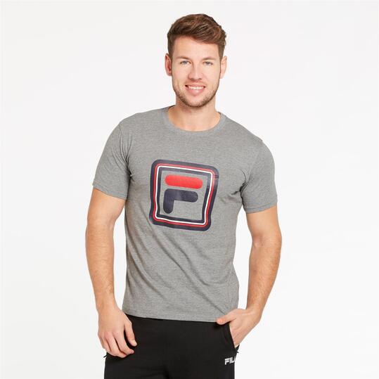FILA CURVE Camiseta Gris Hombre