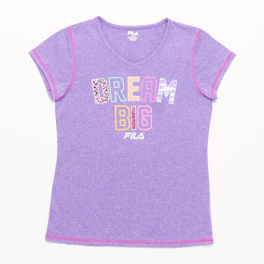 FILA PURPLE Camiseta Morado Niña (6-16)