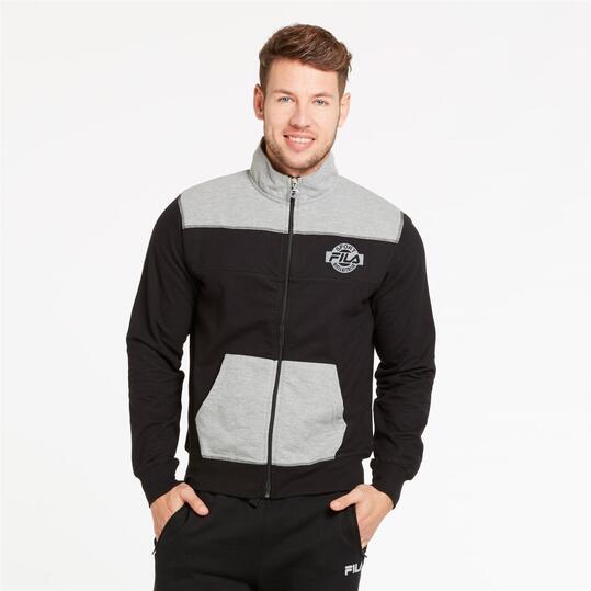 FILA Sudadera Negro Hombre