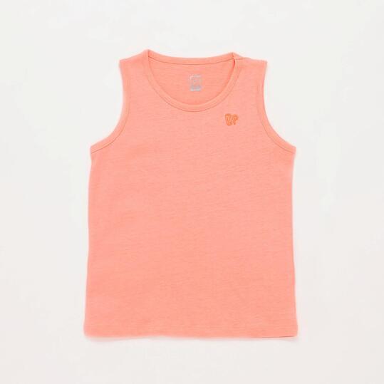 Camiseta Coral Fluor Niña Up