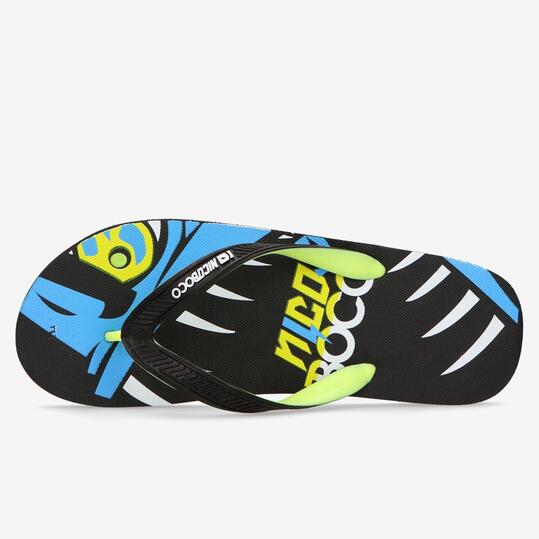 Chanclas Playa Hombre Negras Nicoboco Troker