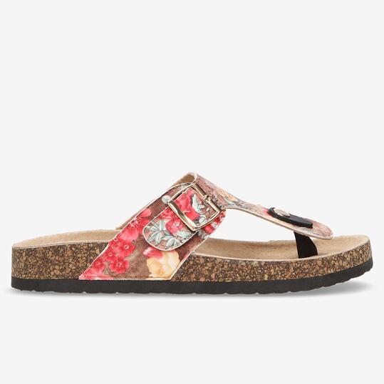Sandalias Dedo Mujer Nicoboco Celes Marrón