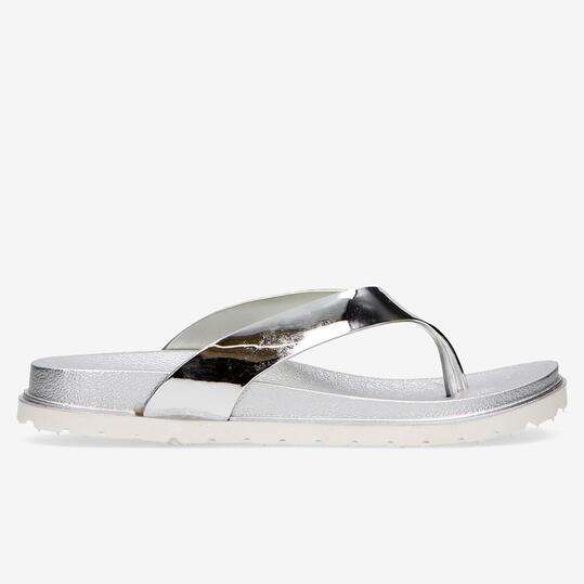 Chanclas Mujer Nicoboco Foshy Plata