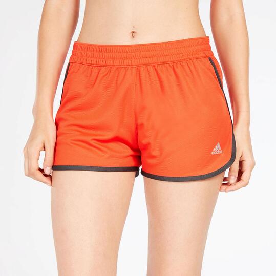 Pantalón Corto Rojo Mujer Adidas