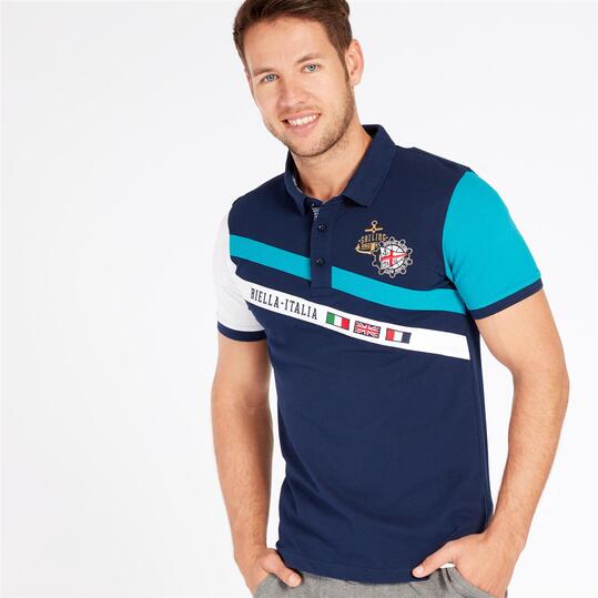 FILA GOWER Polo Marino Hombre