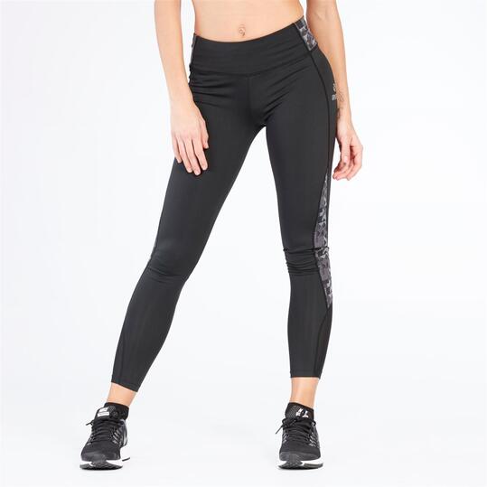 Malla Larga Tobillera IPSO Gris Negro Mujer