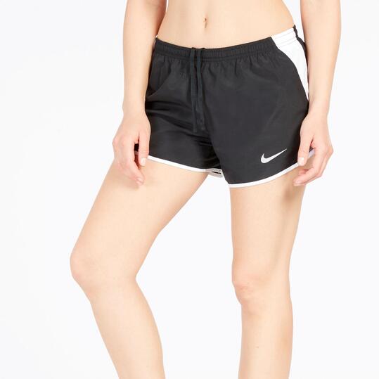 Pantalón NIKE Corto Running Negro Mujer