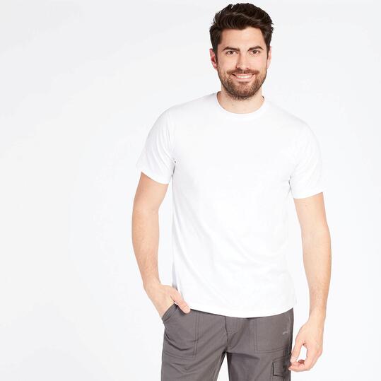 Camiseta Básica Blanca Hombre Boriken