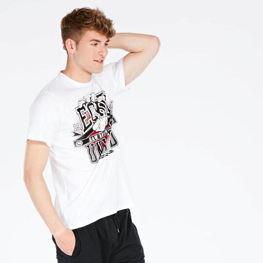 Camiseta Blanca Hombre Ecko Hand Smash