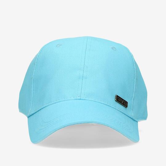 Gorra Silver Celeste Mujer