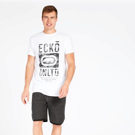 Camiseta Blanca Hombre Ecko Madison