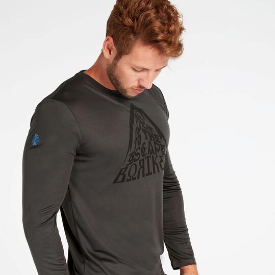 Camiseta Montaña Gris Boriken