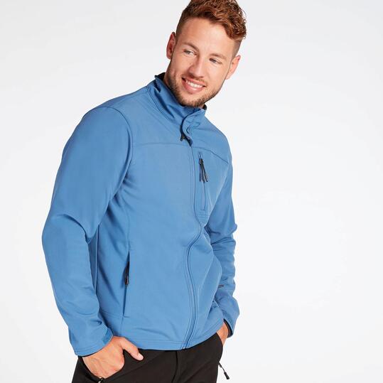 Chaqueta Softshell Azul Boriken