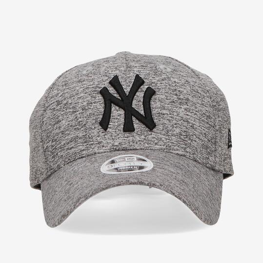 Gorra Yankees New Era Gris Mujer