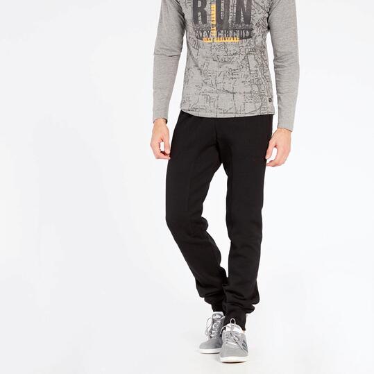 Pantalón Chándal Negro Silver