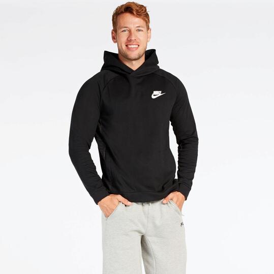 Sudadera Capucha Nike Negra