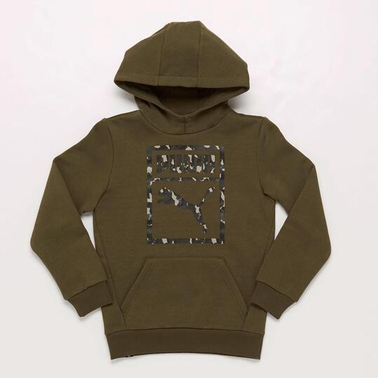 Sudadera Kaki Niño Puma Camo