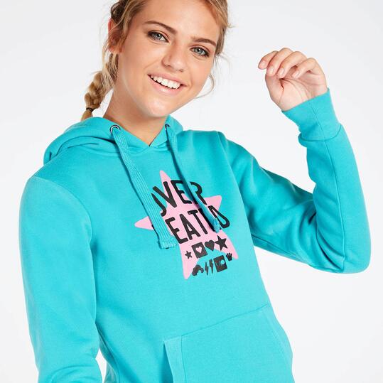 Sudadera Capucha Azul Up