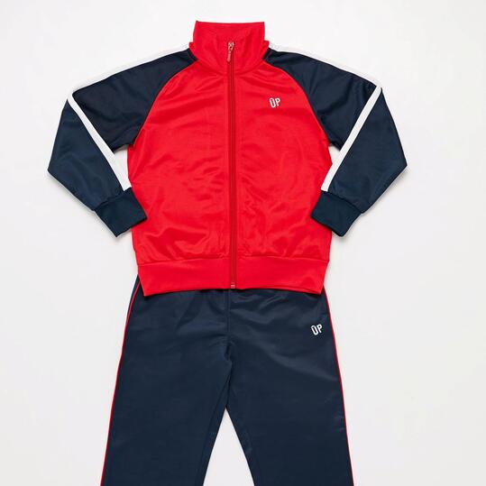 Chándal Niño Rojo Acetato Up (10-16)